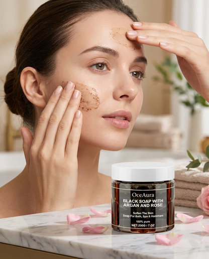 OceAura™ Botanical Black Soap