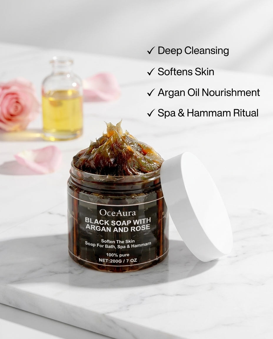 OceAura™ Botanical Black Soap