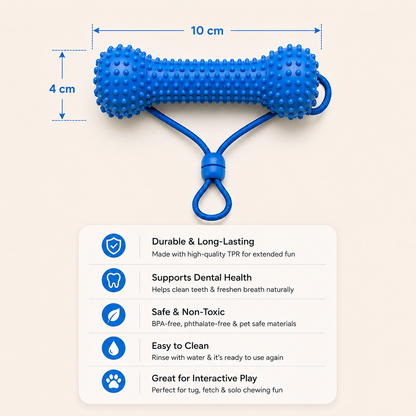 Waggle Bite™ | Teeth Cleaning Dog Toy