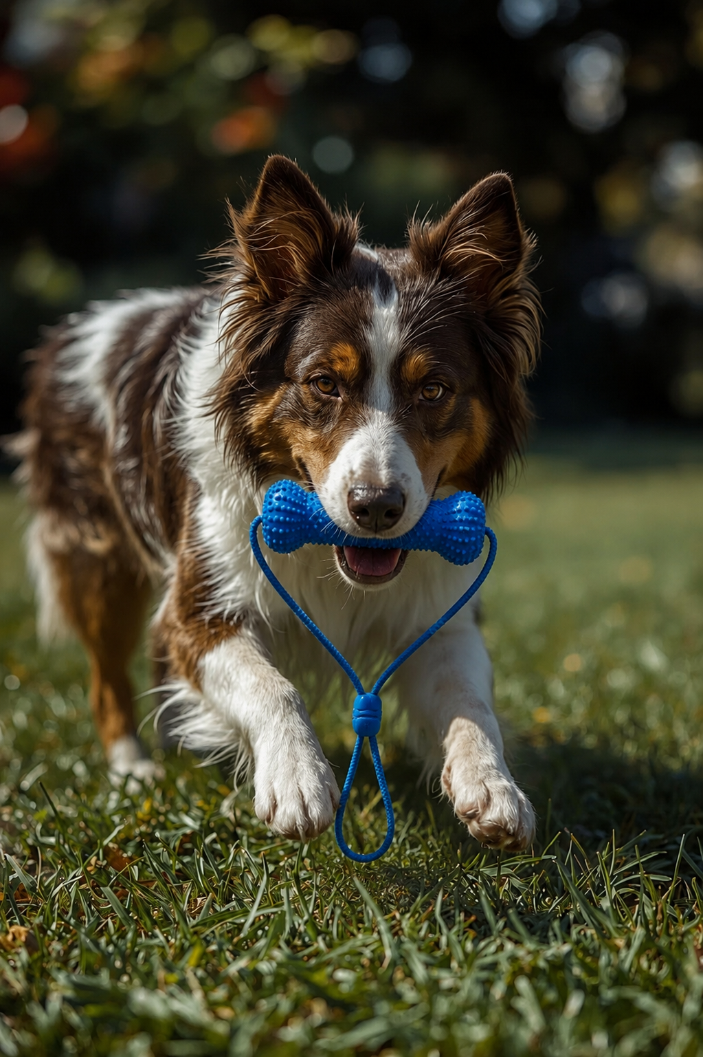 Dual-Action Canine Dental Prop Reusable Dental Chews For Dogs Interactive Dog Dental Chew Toy For Teeth Cleaning Brushing