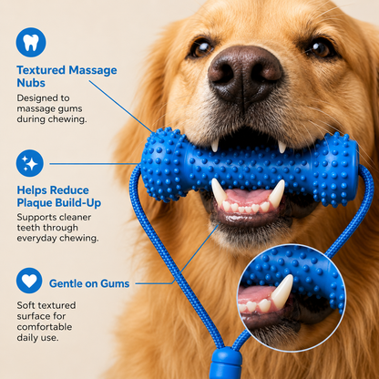 Waggle Bite™ | Teeth Cleaning Dog Toy