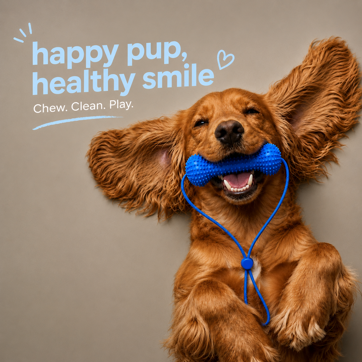 Waggle Bite™ | Teeth Cleaning Dog Toy