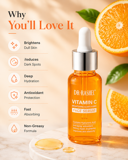 DR.RASHEL Vitamin C+ Hyaluronic Serum 50ml.