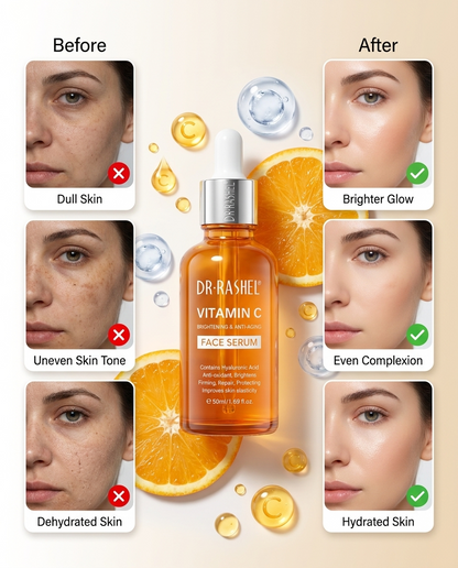 DR.RASHEL Vitamin C+ Hyaluronic Serum 50ml.