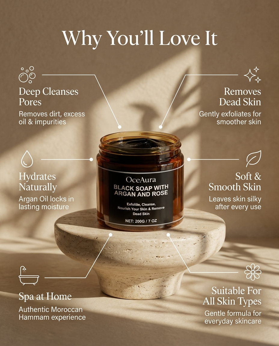 OceAura™ Botanical Black Soap