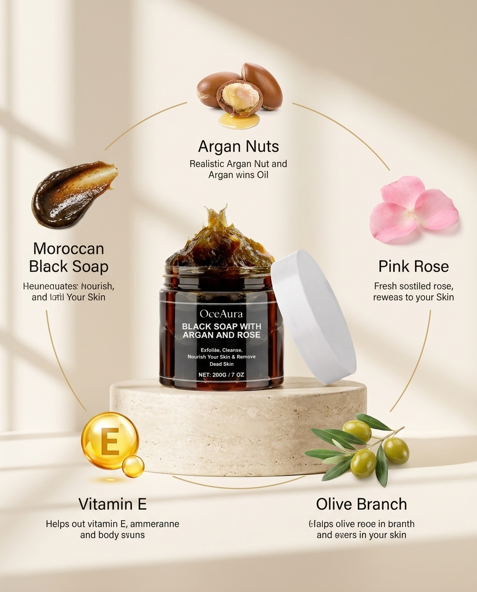 OceAura™ Botanical Black Soap