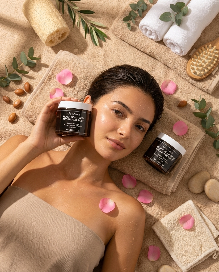 OceAura™ Botanical Black Soap